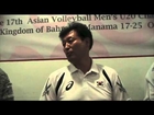 Korea v Japan news conference U20 men's volleyball Bahrain