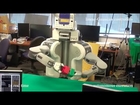BRETT the Robot learns to put things together on his own