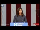 First Lady Michelle Obama MOST POWERFUL SPEECH against Donald Trump in Manchester, N.H. (10/13/16)