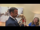 Liev Schreiber Adopts Rescue Puppies from Texas at LIVE