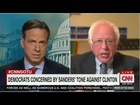 Jake Tapper Grills Bernie Sanders Over Continued Fight with Hillary ‘ She Has More Votes Than You ’