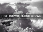 #186 Real Estate Highs Tech+Touch=ROI with Leigh Brown |AgentCaffeine.com