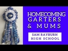 Sam Rayburn Homecoming Mums, Garters, Boutonieres for High Schools in Texas