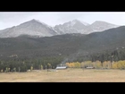 Longs Peak After an Autumn Dusting Video
