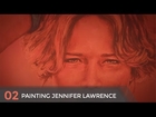 Anne Julia painting Jennifer Lawrence
