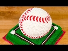 3D Baseball Cake from Cookies Cupcakes and Cardio