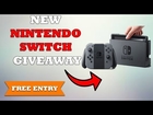 How To Get Free Nintendo Switch giveaway and free Super Mario Odyssey giveaway