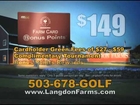 The Farm Card - Langdon Farms Golf Club - Portland Golf Course