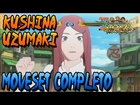 Naruto Storm Revolution: Kushina Uzumaki Moveset Completo