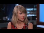 Taylor Swift Talks 1989 & Reveals her Perfect Relationship on ‘Jimmy Kimmel Live’