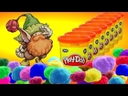 20-30 x 50 Surprise Eggs, Die Zwerge, gnomes, Play-Doh creations, Kinder Surprise, unboxing,