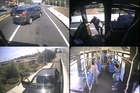 MBTA Bus Driver Blocks in Car to save driver having Seizure.