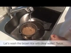 玄米の炊き方（土鍋）How to cook brown rice