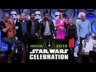 Star Wars Celebration Panel - Oscar Isaac, Daisy Ridley, John Boyega, BB-8 Droid, Carrie Fisher