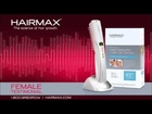 LaserComb Testimonial - African American Female sees new hair growth after 4 months.