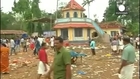 Indian PM visits area where temple fire killed 100 Hindu devotees