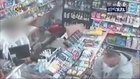 Customer disarm robber and chase him away