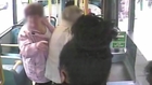 Shocking moment an 87 year old lady is punched by a teenager on a bus