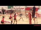 York Lions | Women's volleyball vs. Toronto Varsity Blues highlights - Jan. 12, 2014