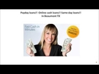 Payday loans in Beaumont TX