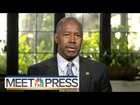 Ben Carson Does 'Not Advocate' A Muslim As President (Full Interview) | Meet The Press | NBC News