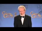 Ridley Scott: Golden Globe Awards Backstage Interview (2016)