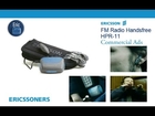 Ericsson FM Radio Handsfree HPR 11 Commercial Ads