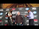 UFC 178 Media Day: Jones and Cormier Brawl