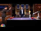 Jimmy Faces Off Against Joshua Topolsky's Beer Pong Robot