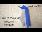 How to make an Origami Penguin　折り紙　簡単　ペンギンの折り方