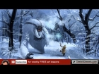 Digital painting tutorial Frost giant concept art
