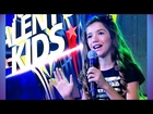 LARA JULIA - Someone like you • Jovens Talentos Kids - Raul Gil (22/02/14)