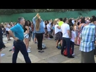 Dad nails classic dance moves at The Vamps gig at Thorpe Park