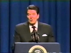 UFO   Ronald Reagan's speech about UFO Alien at UN 1987