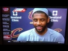 Reporter Asks Kyrie Irving If LeBron James Is a Father Figu