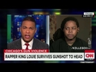 King Louie Talks About Being Shot On CNN