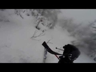 Extreme Ryan (12) on the Unmarked Tram Face at Jay Peak, VT