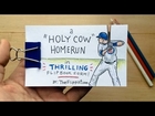 A flipbook tribute to the Chicago Cubs, Kyle Schwarber, and Harry Caray