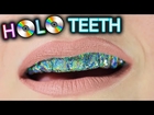 Making My Teeth HOLO! | Holographic Teeth (dentist is proud)