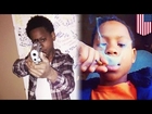 Boy's guns and weed-smoking Instagram selfies cause outrage and more national embarrassment