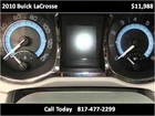 2010 Buick LaCrosse Used Cars Dallas Fort Worth TX