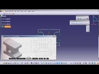 Drawing Sketch of a Solid Model in CATIA V5 [Tutorial 3]