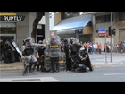 Austerity Grip: Violent protests break out in Brazil over water company privatization
