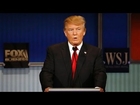 Donald Trump, Fourth GOP Republican Debate, Speeches without interferences.
