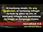 Ang Dating Biblia - Zacarias 5