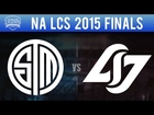 TSM vs CLG, Game 3 - NA LCS 2015 Summer Playoffs - Final - Team SoloMid vs Counter Logic Gaming