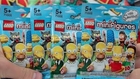 Opening 4 Lego The Simpsons Mini Figure Blind Bags!