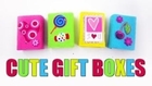 How to make cute felt mini gift boxes