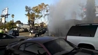 Broken Fire Valve Lifts Up Car