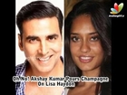 OH NO! Akshay Kumar Pours Champagne On Lisa Haydon | Hindi Cinema Latest News | Shaukeen